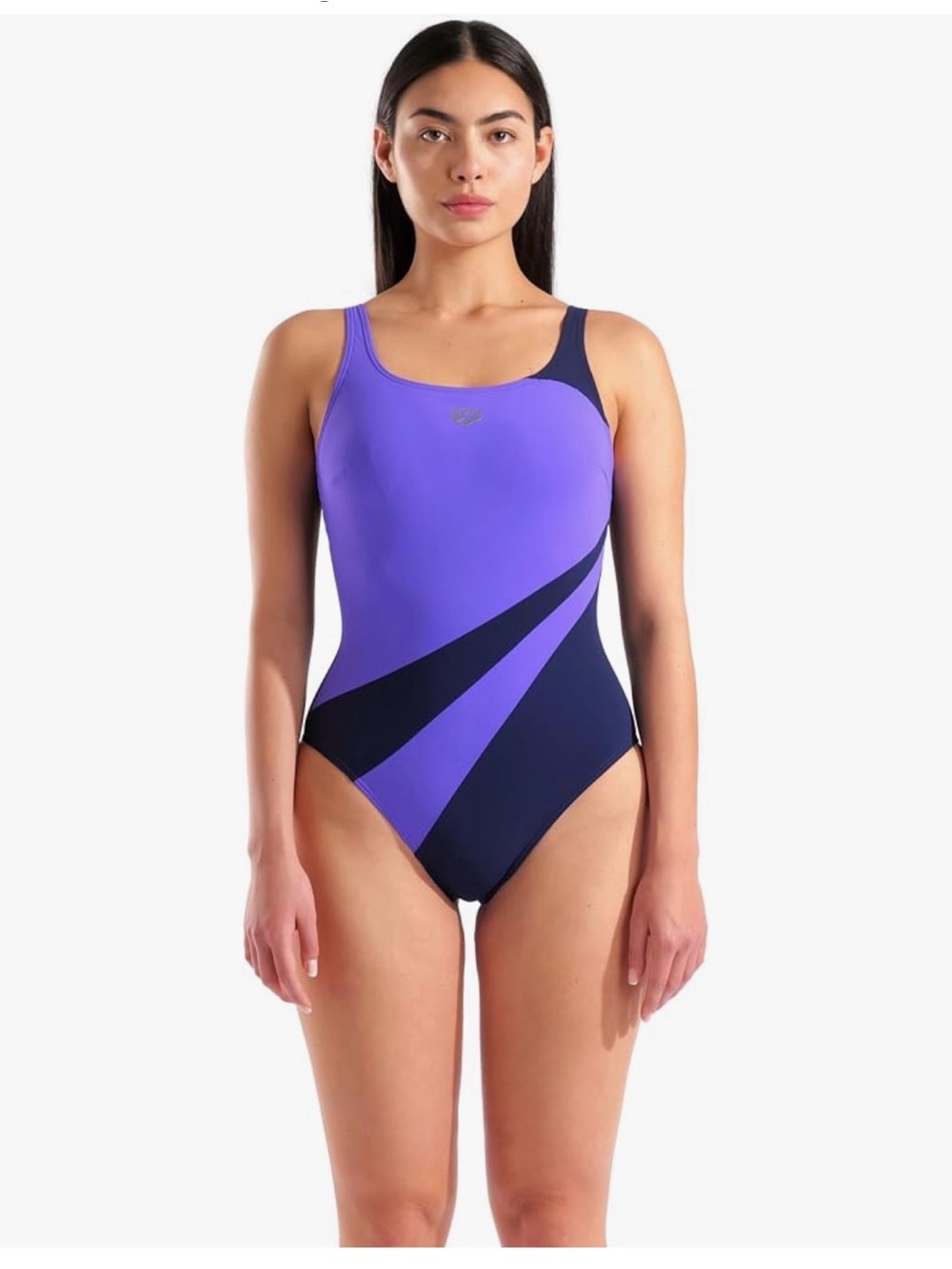 Women’s Purple & Navy One-Piece Swimsuit
